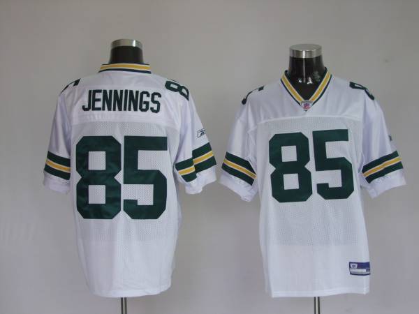 Packers #85 Greg Jennings White Stitched NFL Jersey