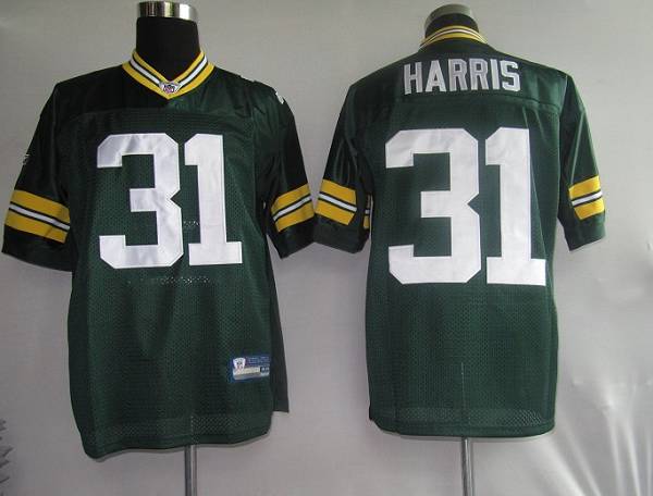 Packers Al Harris #31 Green Stitched NFL Jersey