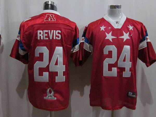 Jets #24 Darrelle Revis 2011 Red Pro Bowl Stitched NFL Jersey