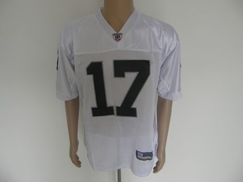 Raiders #17 Denarius Moore White Stitched NFL Jersey