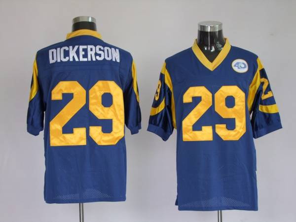 Mitchell and Ness Rams #29 Eric Dickerson Stitched Blue NFL Jersey