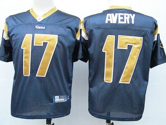 Rams #17 Donnie Avery Stitched Blue NFL Jersey