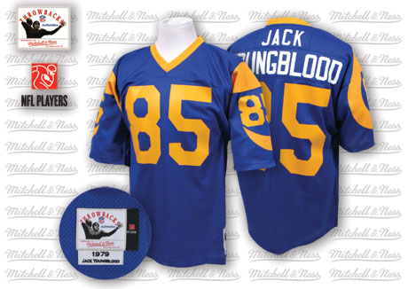 Mitchell And Ness 1979 Rams #85 Jack Youngblood Blue Throwback Stitched NFL Jersey
