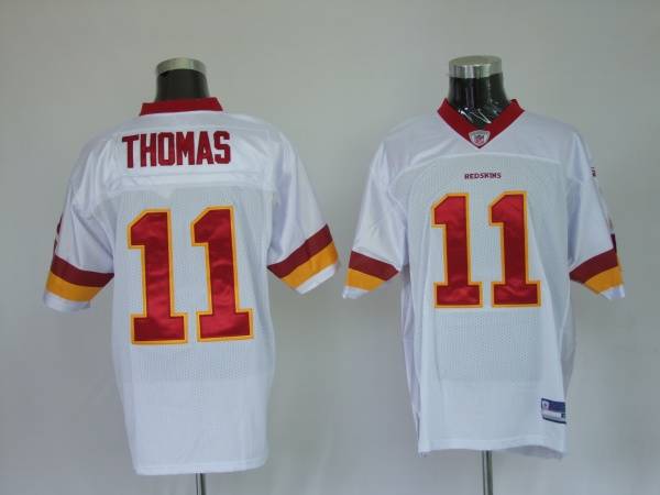 Redskins #11 Devin Thomas Stitched White NFL Jersey