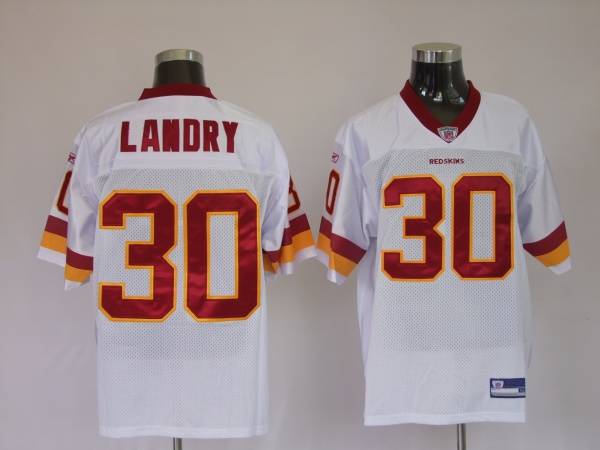 Redskins #30 LaRon Landry Stitched White NFL Jersey
