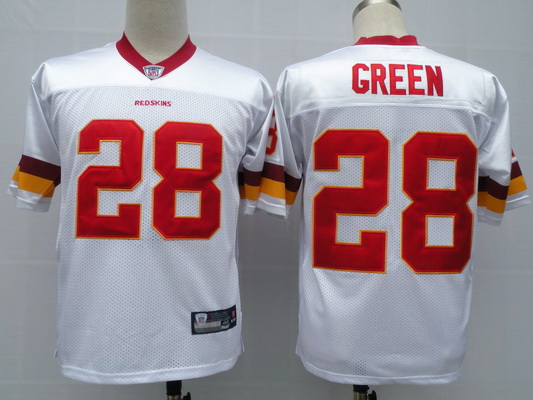 Redskins #28 Darrell Green Stitched White NFL Jersey
