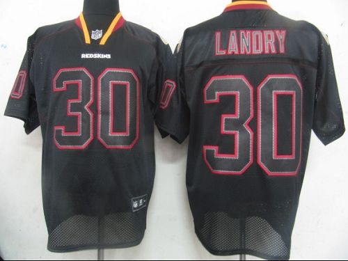 Redskins #30 LaRon Landry Lights Out Black Stitched NFL Jersey