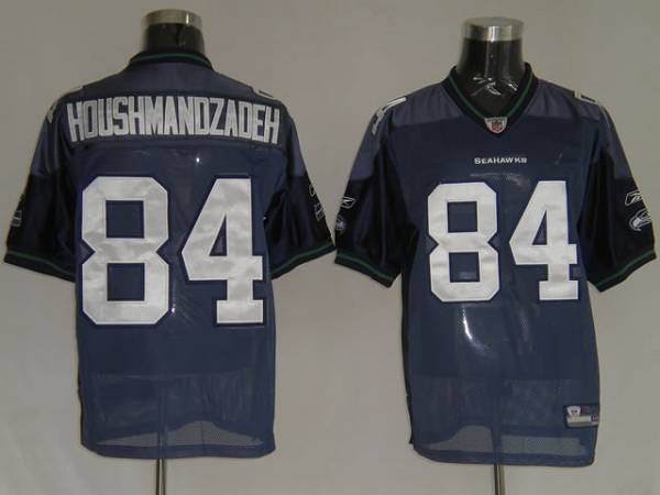 Seahawks T.J. Houshmandzadeh #84 Stitched Blue NFL Jersey