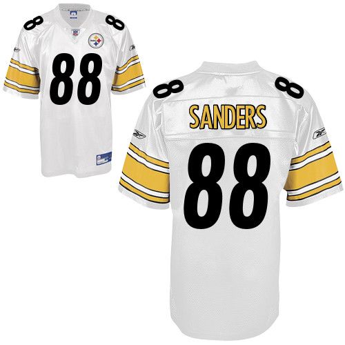 Steelers #88 Emmanuel Sanders White Stitched NFL Jersey