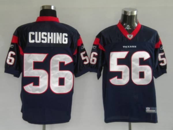 Texans Brian Cushing #56 Blue Stitched NFL Jersey
