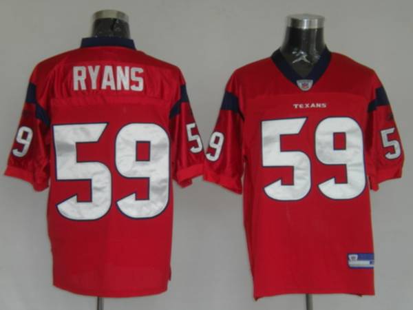 Texans DeMeco Ryans #59 Red Stitched NFL Jersey
