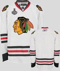 Blackhawks Blank Stitched White With Stanley Cup Finals NHL Jersey