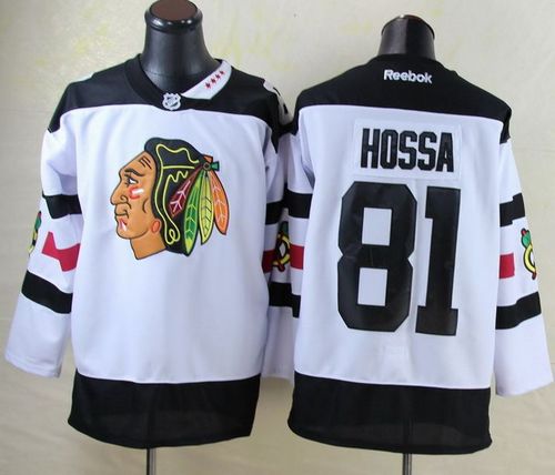 Blackhawks #81 Marian Hossa White 2016 Stadium Series Stitched NHL Jersey