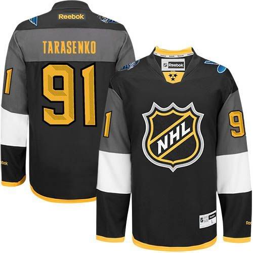 Blues #91 Vladimir Tarasenko Black 2016 All Star Stitched NHL Jersey