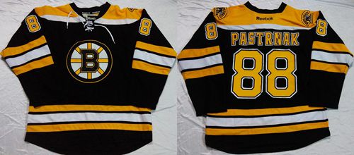 Bruins #88 David Pastrnak Black Home Stitched NHL Jersey