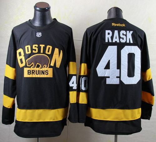 Bruins #40 Tuukka Rask Black 2016 Winter Classic Stitched NHL Jersey