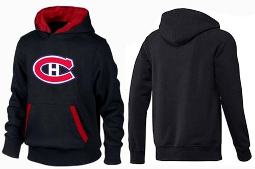 Montreal Canadiens Pullover Hoodie Black & Red