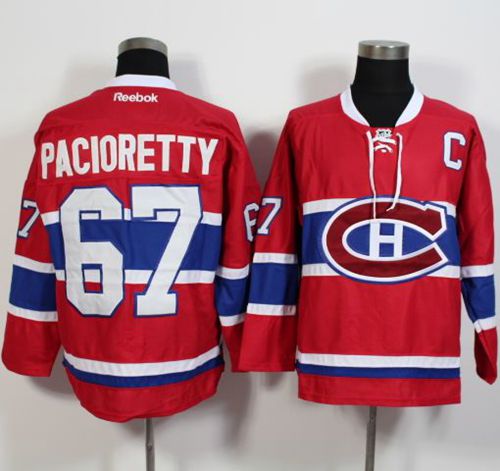 Canadiens #67 Max Pacioretty Red New CH Stitched NHL Jersey