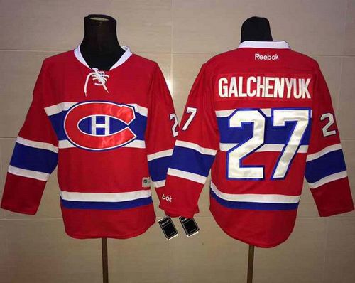 Canadiens #27 Alex Galchenyuk Red New CH Stitched NHL Jersey