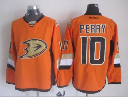 Ducks #10 Corey Perry Orange 2014 Stadium Series Stitched NHL Jersey