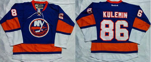 Islanders #86 Nikolay Kulemin Baby Blue Home Stitched NHL Jersey