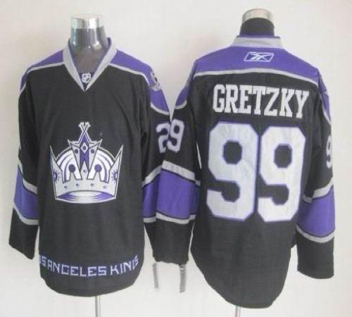 Kings #99 Wayne Gretzky Black Third Stitched NHL Jersey