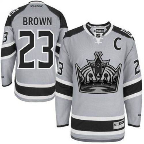 Kings #23 Dustin Brown Grey 2014 Stadium Series Stitched NHL Jersey