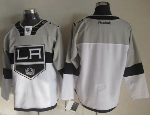 Kings Blank White/Grey 2015 Stadium Series Stitched NHL Jersey