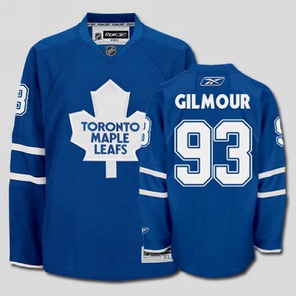 Maple Leafs #93 Doug Gilmour Stitched Blue NHL Jersey