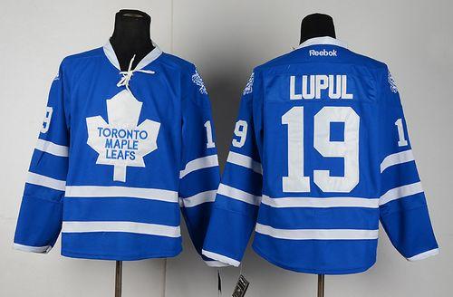 Maple Leafs #19 Joffrey Lupul Blue Home Stitched NHL Jersey