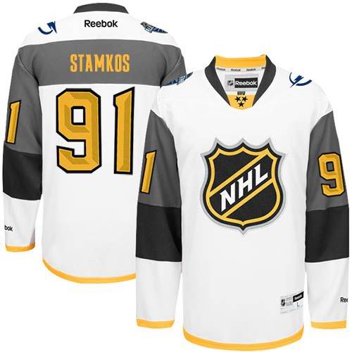 Lightning #91 Steven Stamkos White 2016 All Star Stitched NHL Jersey