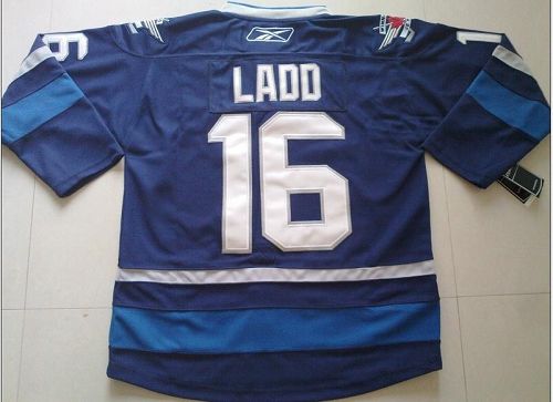 Jets #16 Andrew Ladd Dark Blue 2011 Style Stitched Youth NHL Jersey