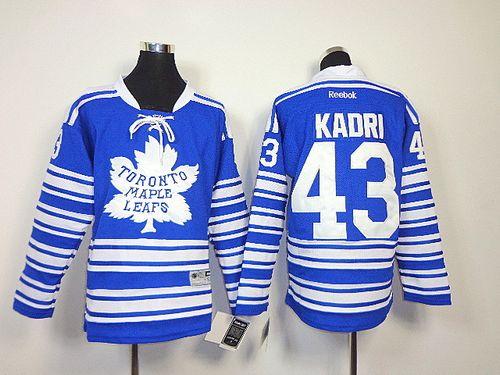 Maple Leafs #43 Nazem Kadri Blue 2014 Winter Classic Stitched Youth NHL Jersey