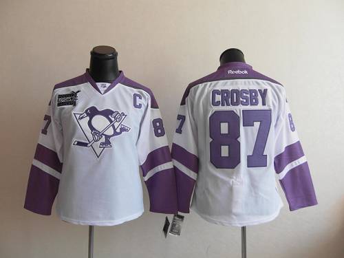 Penguins #87 Sidney Crosby Women's Thanksgiving Edition Stitched NHL Jersey