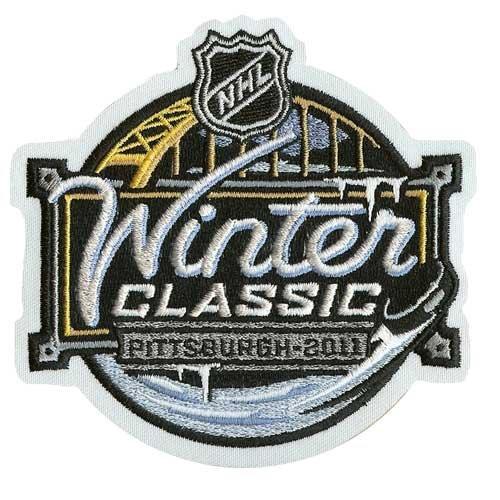 Stitched 2011 NHL Winter Classic Game Logo Patch