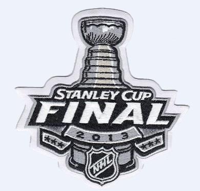 Stitched 2013 NHL Stanley Cup Final Logo Jersey Patch Boston Bruins vs Chicago Blackhawks
