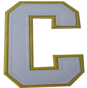 Stitched Dallas Stars Alternate Captain White C Patch