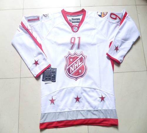 Islanders #91 John Tavares 2012 All Star White Stitched NHL Jersey