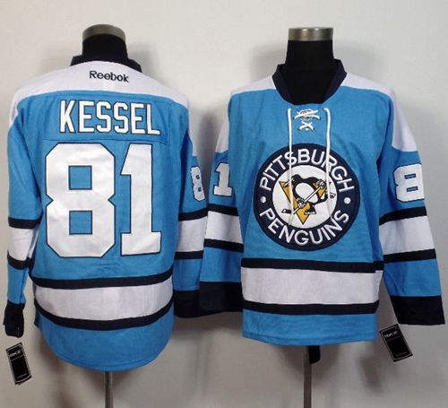 Penguins #81 Phil Kessel Light Blue Alternate Stitched NHL Jersey