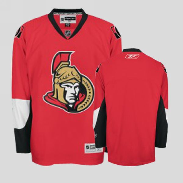 Senators Blank Stitched Red NHL Jersey