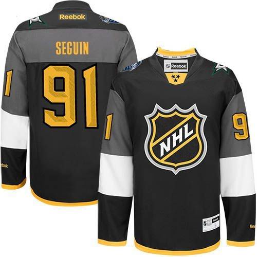 Stars #91 Tyler Seguin Black 2016 All Star Stitched NHL Jersey