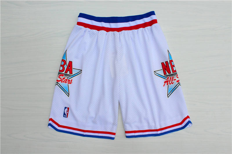 1992 All Star White Hardwood Classics Shorts