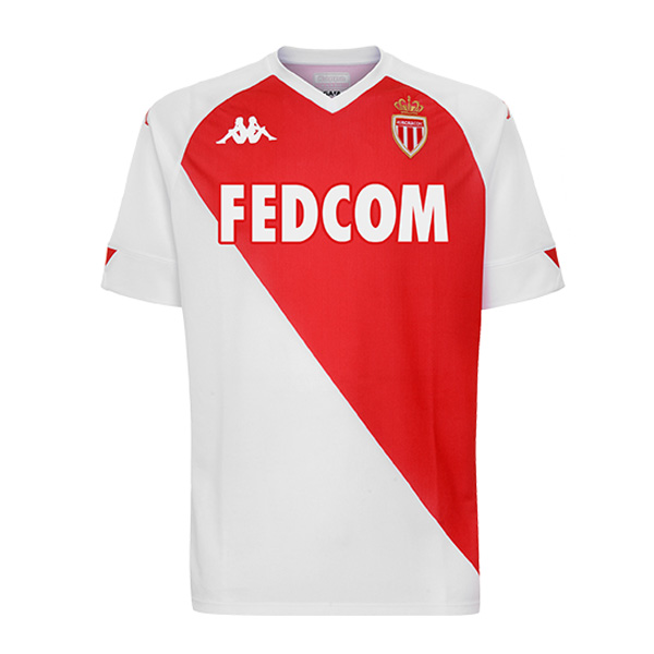 20 21 As Monaco Home Soccer Jersey