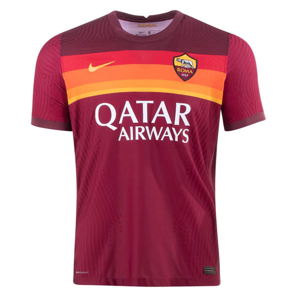 20 21 As Roma Home Authentic Soccer Jersey player Version