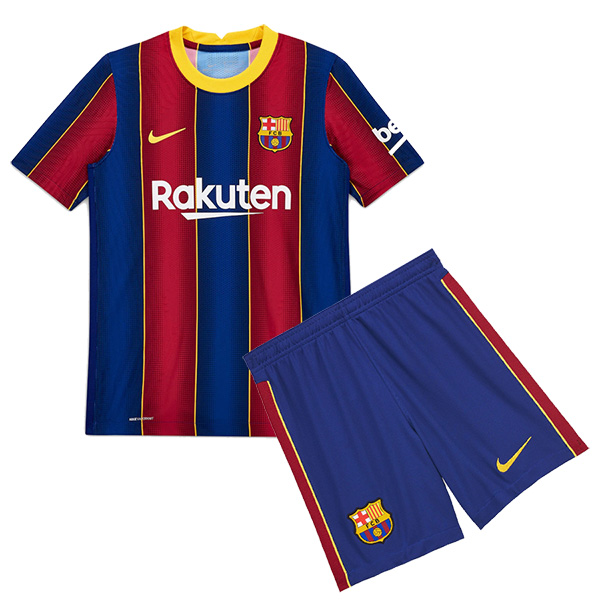 20 21 Barcelona Home Jersey Kid Kit Uniform