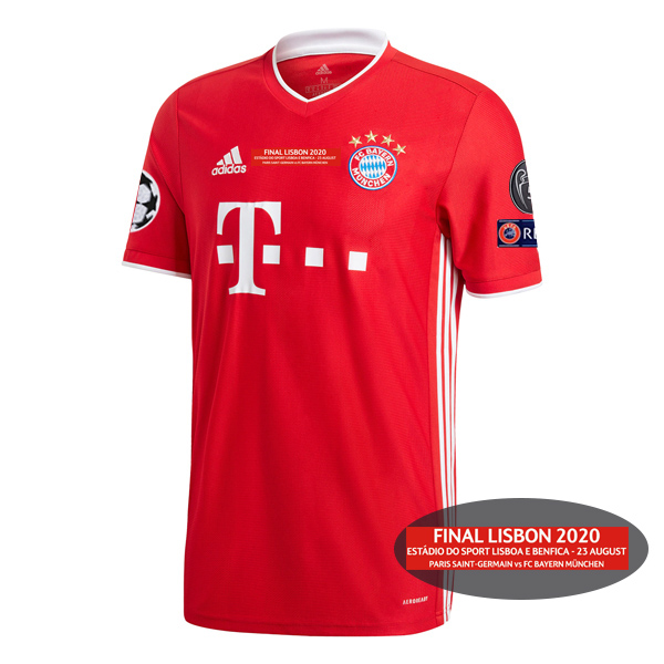 20 21 Bayern Munich Home Ucl Final Jersey Fans Version