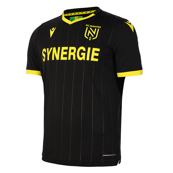 20 21 Fc Nantes Away Black Jersey