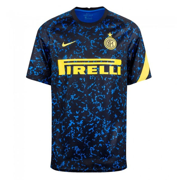 20 21 Intel Milan Navy Training Jersey