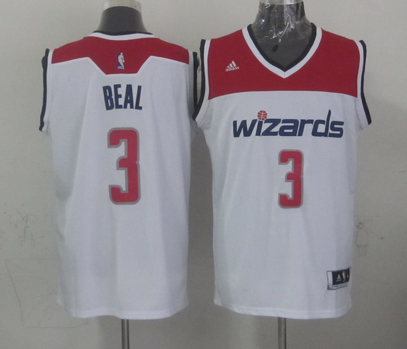 2014   2015  NBA Washington Wizards 3 Bradley Beal New Revolution 30 Swingman Home White Jersey
