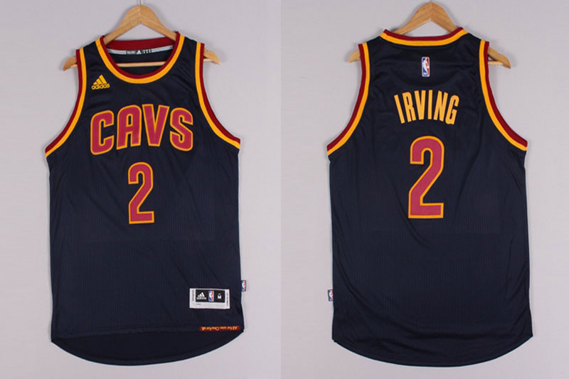 2014 2015  NBA Cleveland Cavaliers 2 Kyrie Irving New Revolution 30 Swingman Blue Jersey